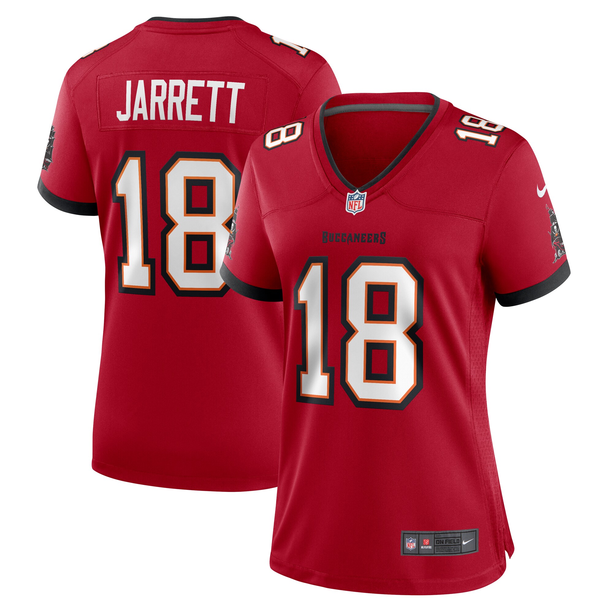 Rakim Jarrett Tampa Bay Buccaneers Nike Women’s Game Jersey – Red