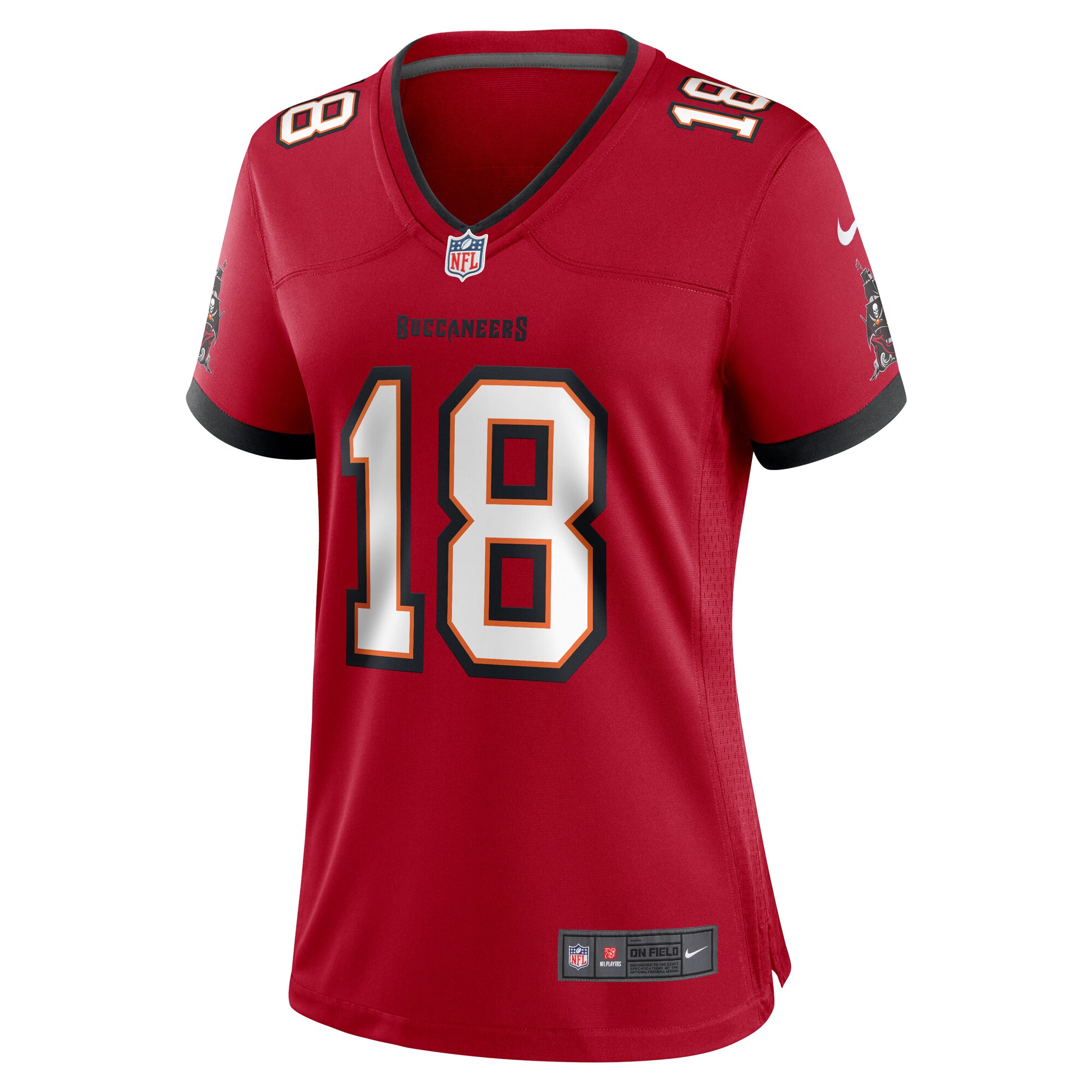 Rakim Jarrett Tampa Bay Buccaneers Nike Women’s Game Jersey – Red - Image 2