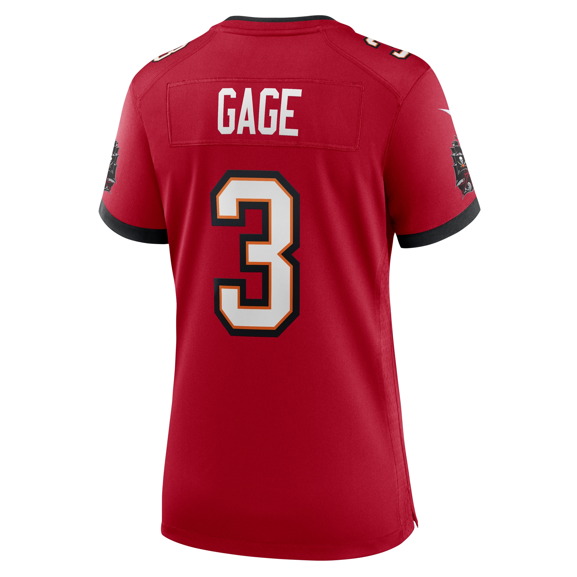 Russell Gage Tampa Bay Buccaneers Nike Women’s Game Jersey – Red - Image 3