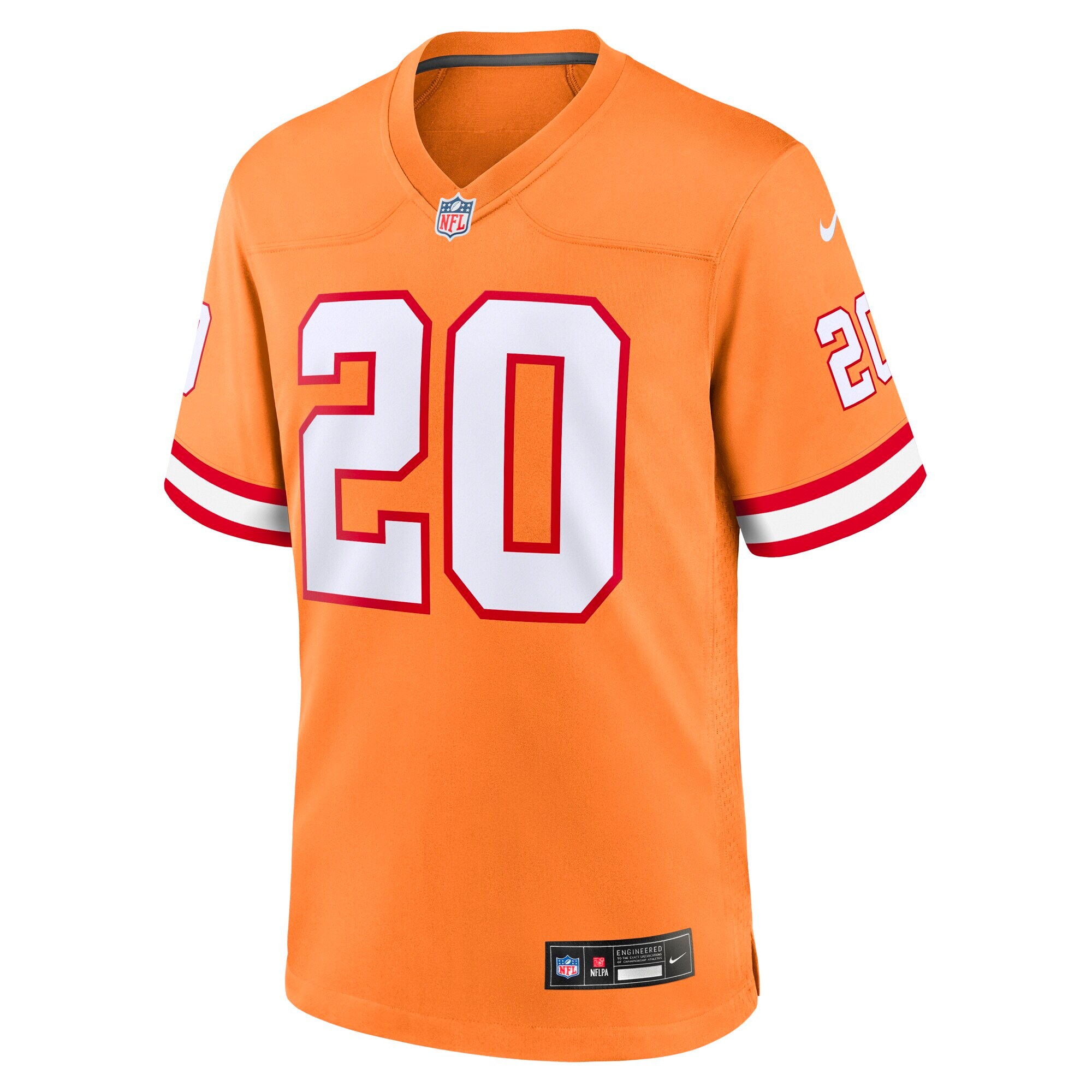 Ronde Barber Tampa Bay Buccaneers Nike Youth Retired Player Game Jersey – Orange - Image 2