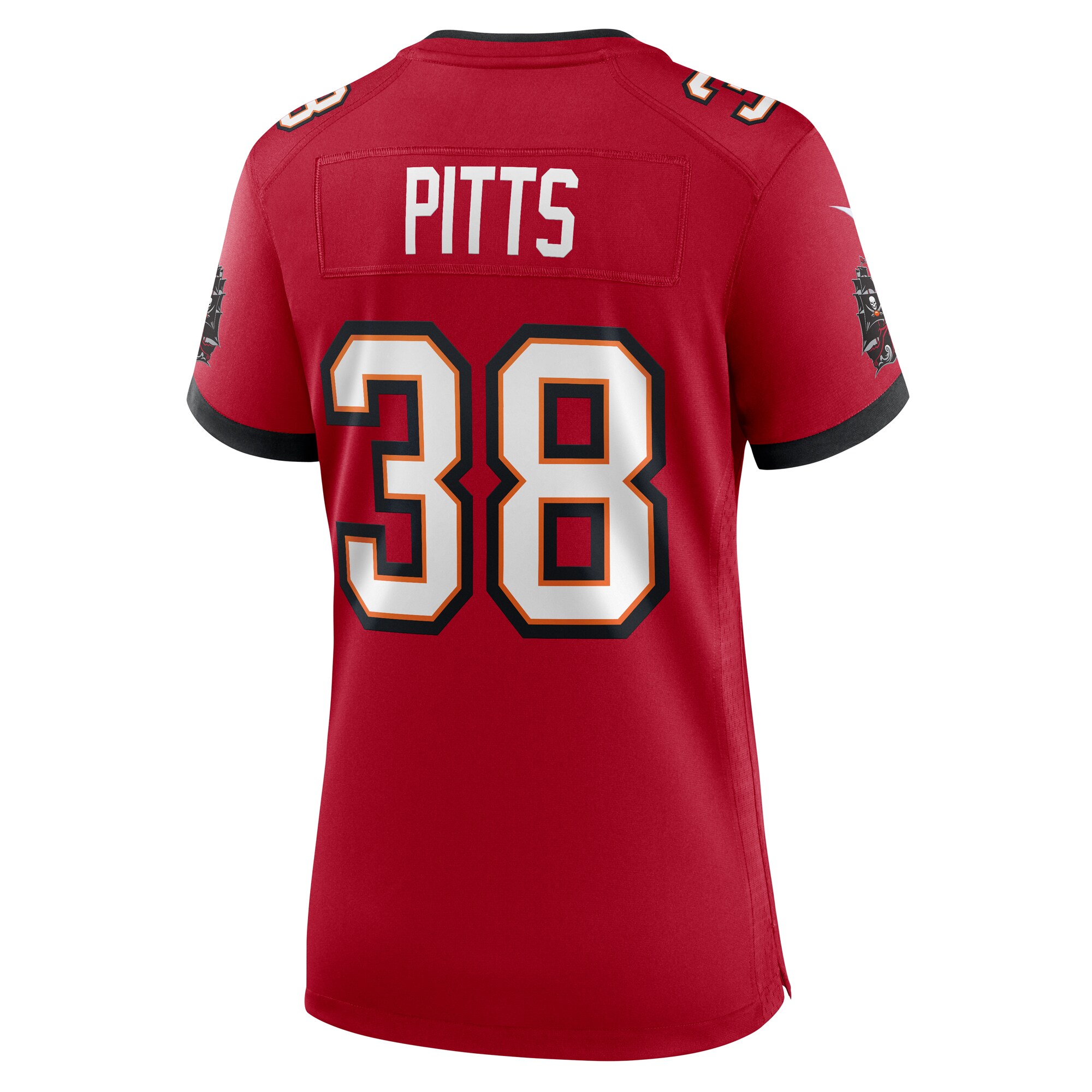 Derrek Pitts Tampa Bay Buccaneers Nike Women’s Game Jersey – Red - Image 3