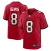 SirVocea Dennis Tampa Bay Buccaneers Nike Game Jersey – Red