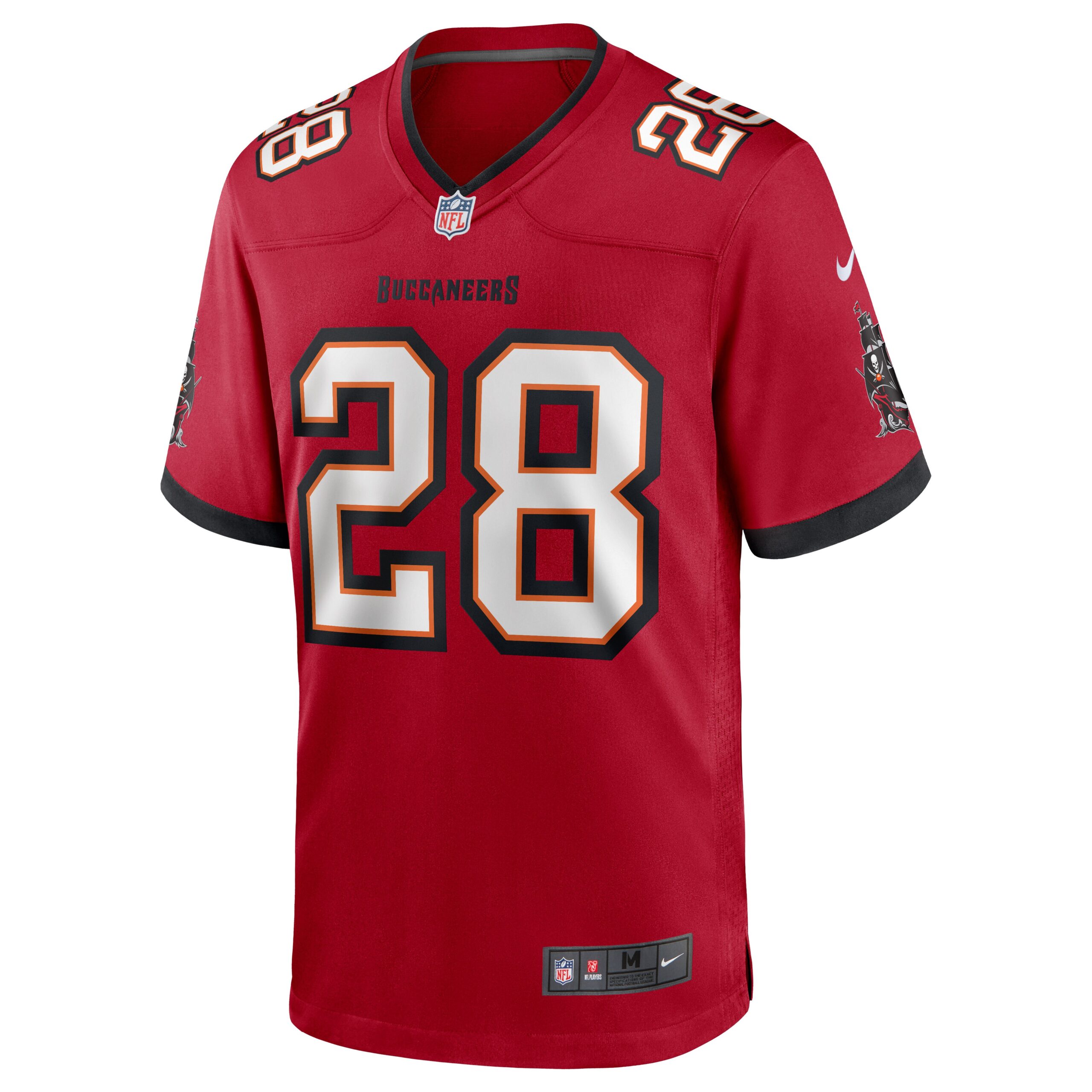 Leonard Fournette Tampa Bay Buccaneers Nike Game Jersey – Red - Image 2