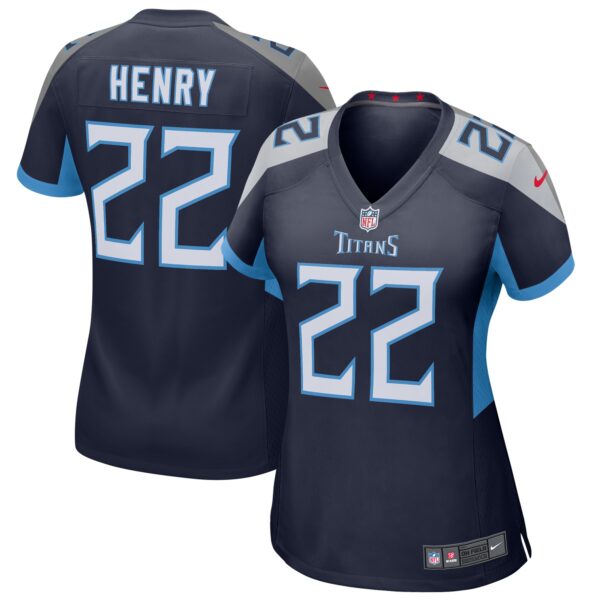 Derrick Henry Tennessee Titans Nike Women’s Game Jersey – Navy