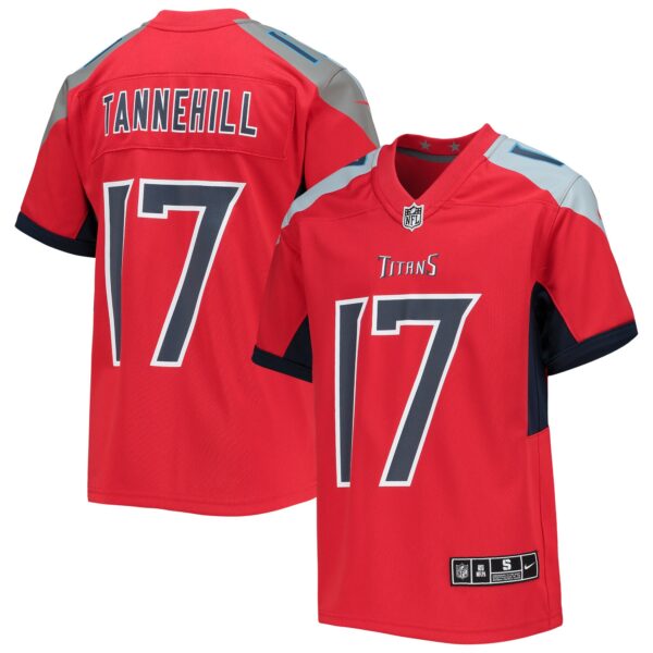 Ryan Tannehill Tennessee Titans Nike Youth Inverted Team Game Jersey – Red
