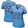 Derrick Henry Tennessee Titans Nike Women’s Game Jersey – Light Blue