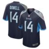 Colton Dowell Tennessee Titans Nike Team Game Jersey – Navy