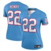 Derrick Henry Tennessee Titans Nike Women’s Oilers Throwback Legend Jersey – Light Blue