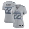 Derrick Henry Tennessee Titans Nike Women’s Atmosphere Fashion Game Jersey – Gray