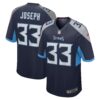 Johnathan Joseph Tennessee Titans Nike Game Jersey – Navy