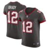 Tom Brady Tampa Bay Buccaneers Nike Alternate Vapor Elite Jersey – Pewter