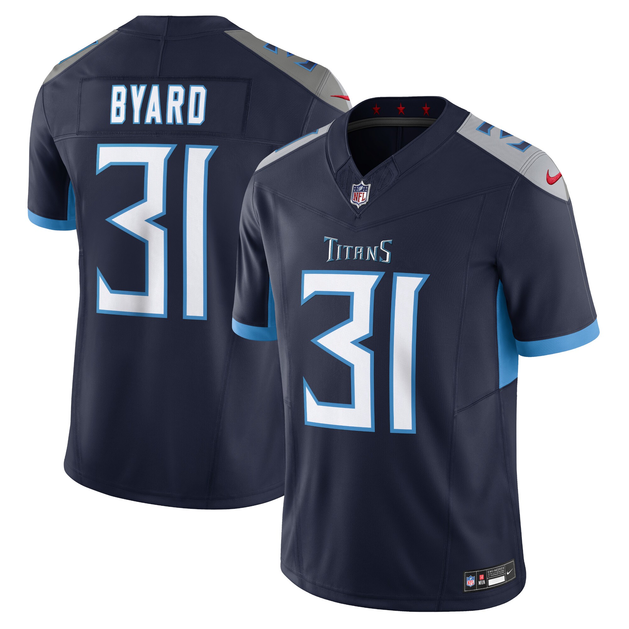 Kevin Byard Tennessee Titans Nike Vapor F.U.S.E. Limited Jersey – Navy