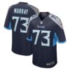 Justin Murray Tennessee Titans Nike Team Game Jersey – Navy