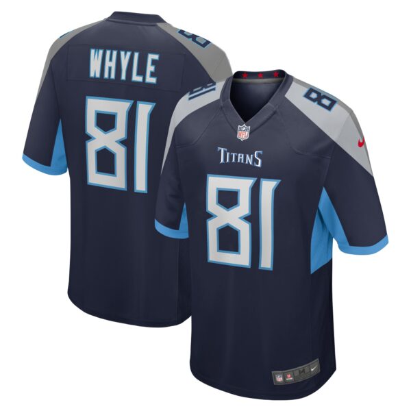 Josh Whyle Tennessee Titans Nike Team Game Jersey – Navy
