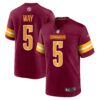 Tress Way Washington Commanders Nike Game Jersey – Burgundy