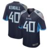 Anthony Kendall Tennessee Titans Nike Team Game Jersey – Navy