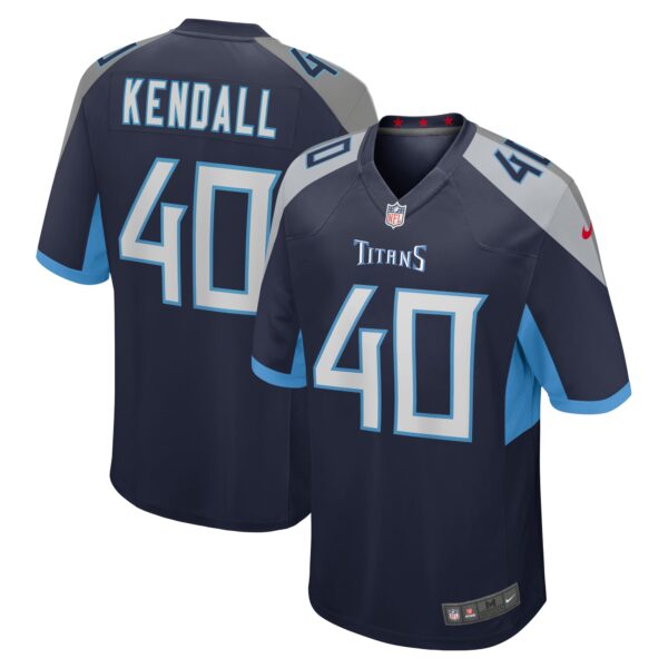 Anthony Kendall Tennessee Titans Nike Team Game Jersey – Navy
