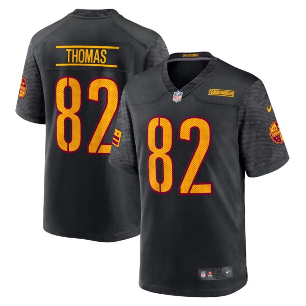 Logan Thomas Washington Commanders Nike Alternate Game Player Jersey – Black