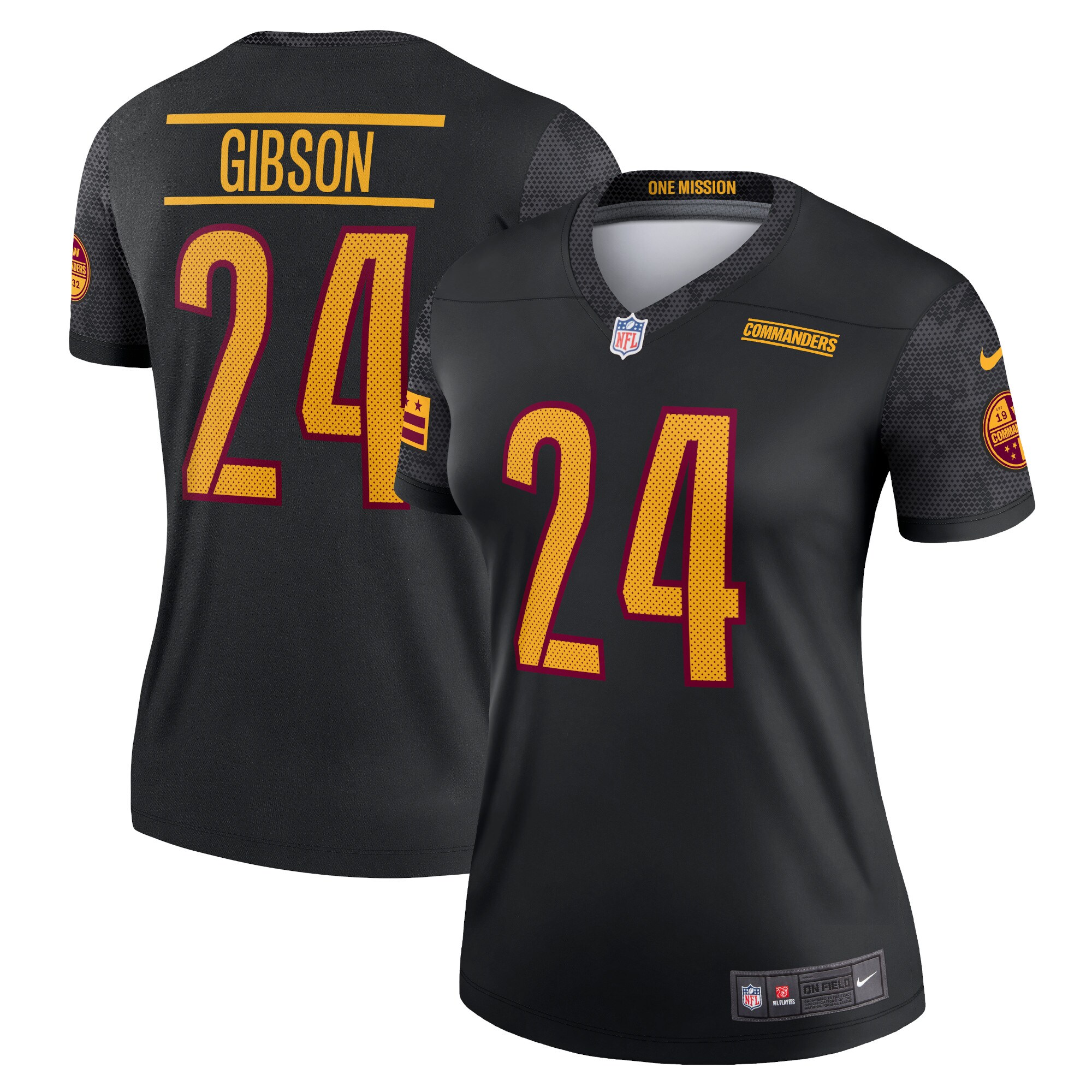Antonio Gibson Washington Commanders Nike Women’s Alternate Legend Jersey – Black