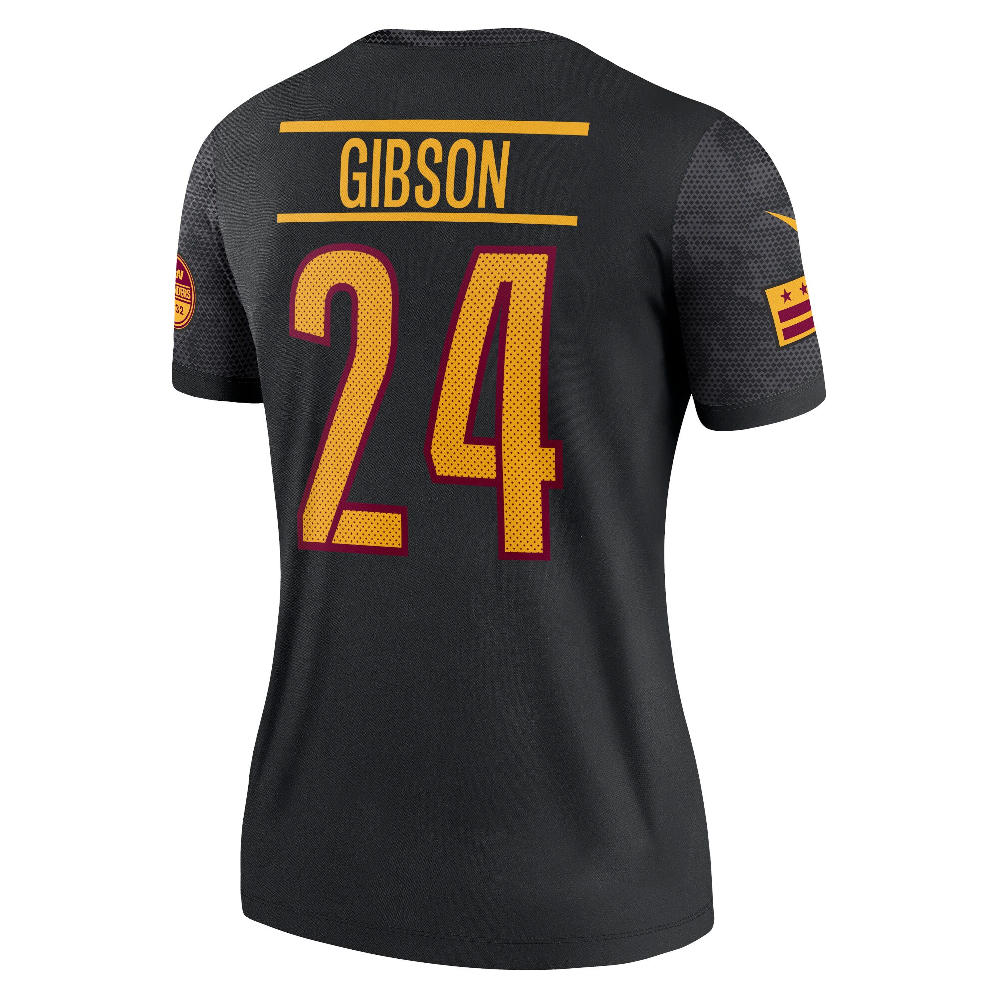 Antonio Gibson Washington Commanders Nike Women’s Alternate Legend Jersey – Black - Image 3