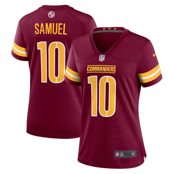 Curtis Samuel Washington Commanders Nike Women’s Player Jersey – Burgundy