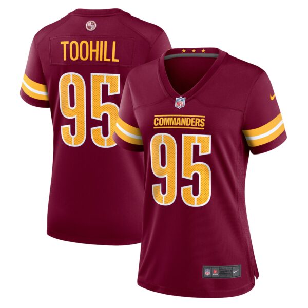 Casey Toohill Washington Commanders Nike Women’s Game Jersey – Burgundy
