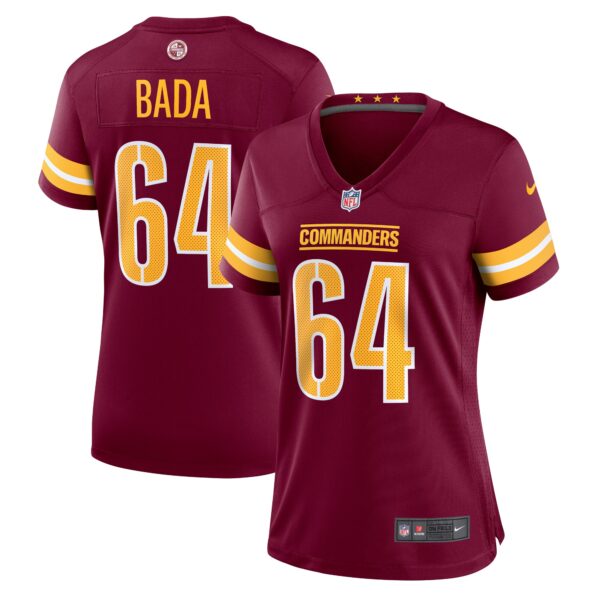 David Bada Washington Commanders Nike Women’s Game Jersey – Burgundy