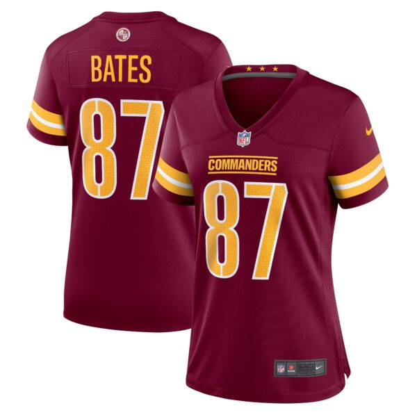 John Bates Washington Commanders Nike Women’s Game Jersey – Burgundy