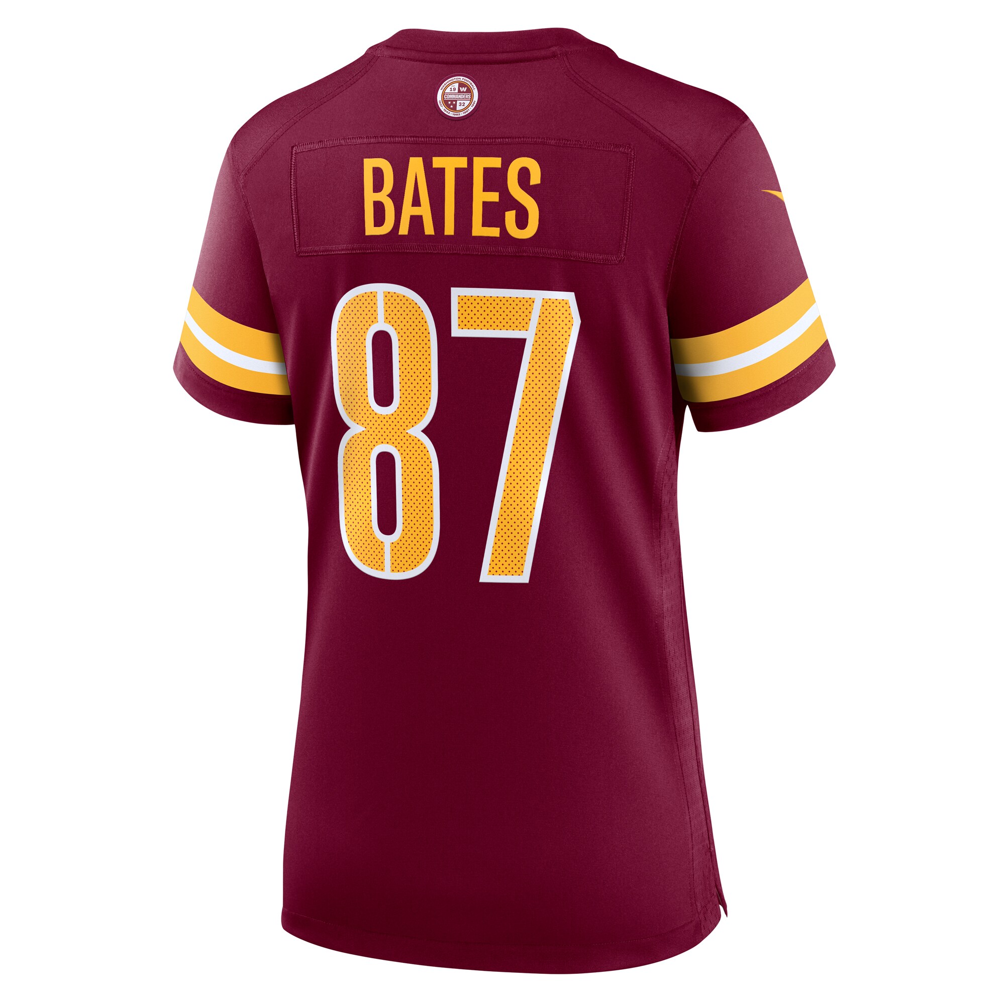 John Bates Washington Commanders Nike Women’s Game Jersey – Burgundy - Image 2