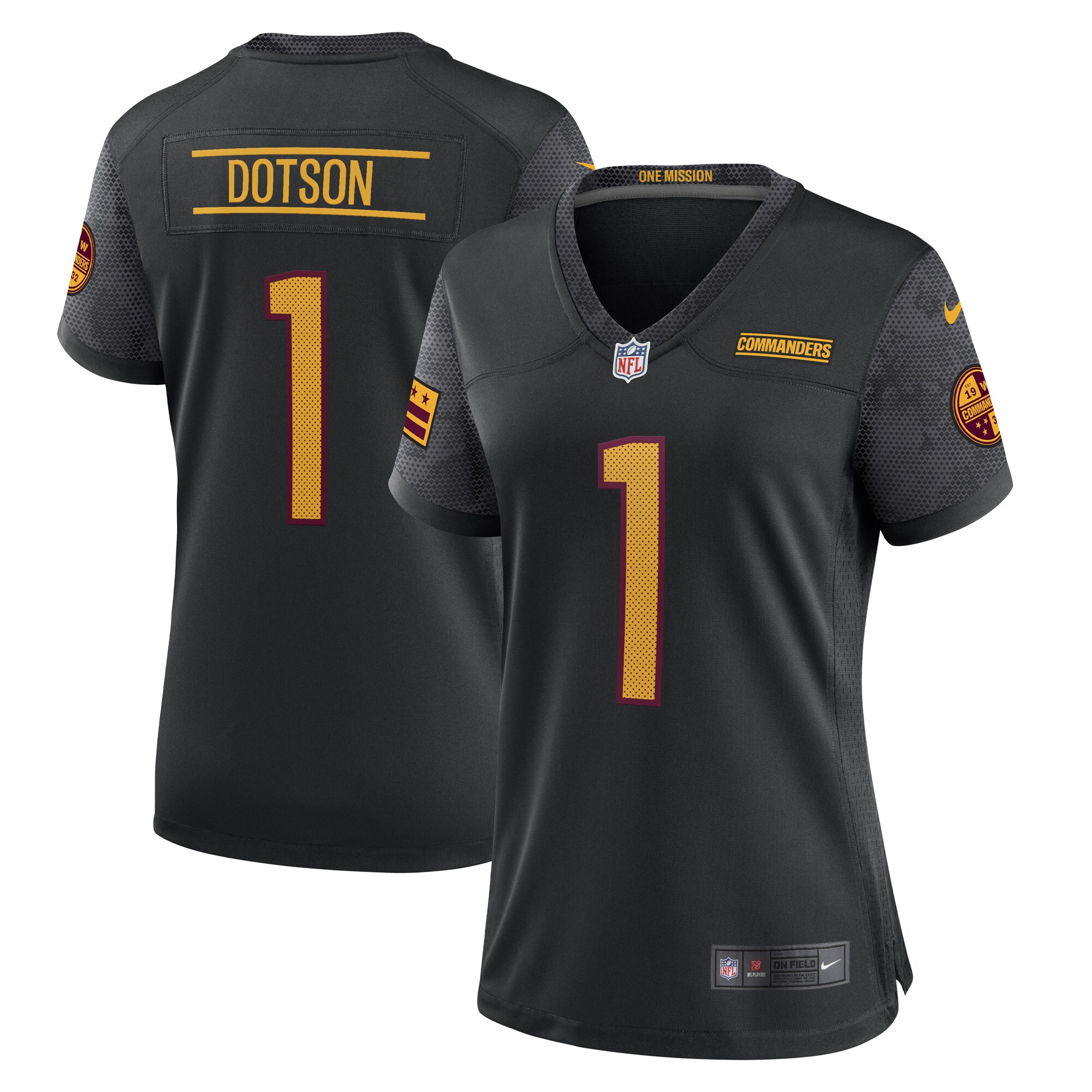 Jahan Dotson Washington Commanders Nike Women’s Player Jersey – Black