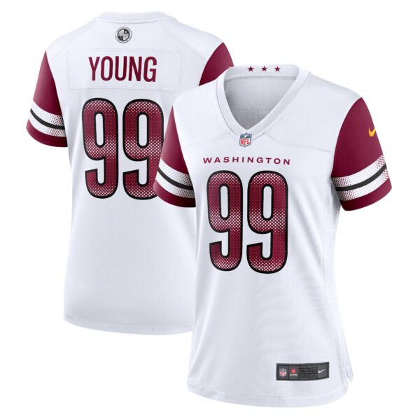 Chase Young Washington Commanders Nike Women’s Player Jersey – White