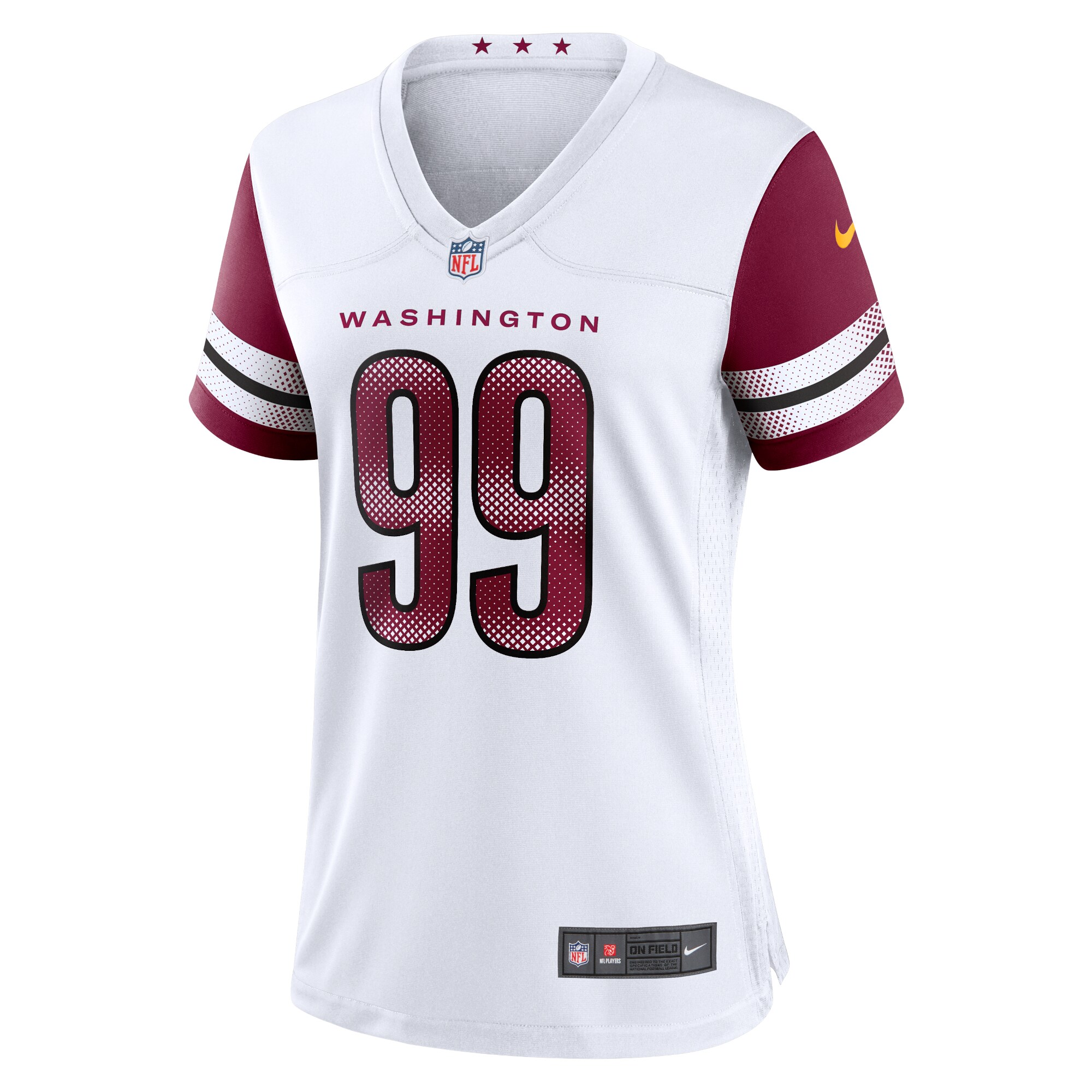 Chase Young Washington Commanders Nike Women’s Player Jersey – White - Image 2