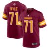 Andrew Wylie Washington Commanders Nike Game Player Jersey – Burgundy