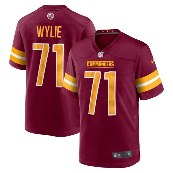 Andrew Wylie Washington Commanders Nike Game Player Jersey – Burgundy