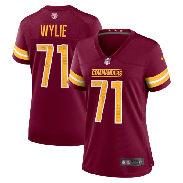 Andrew Wylie Washington Commanders Nike Women’s Game Player Jersey – Burgundy