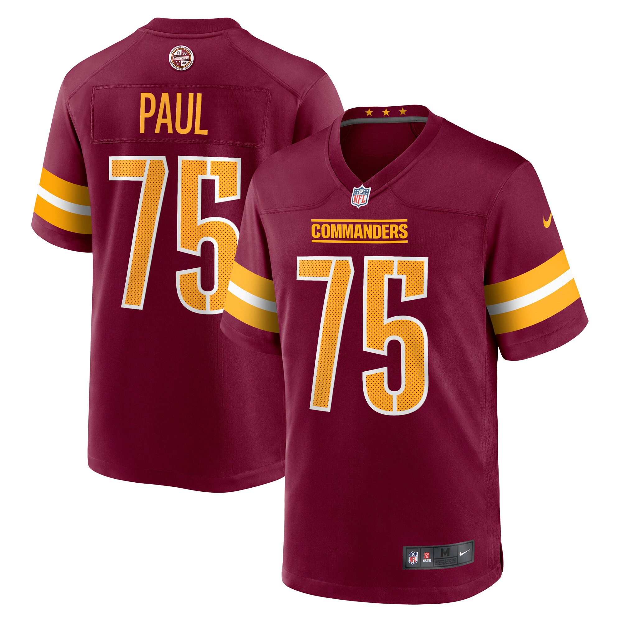 Chris Paul Washington Commanders Nike Player Game Jersey – Burgundy