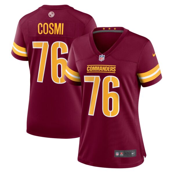 Sam Cosmi Washington Commanders Nike Women’s Game Jersey – Burgundy