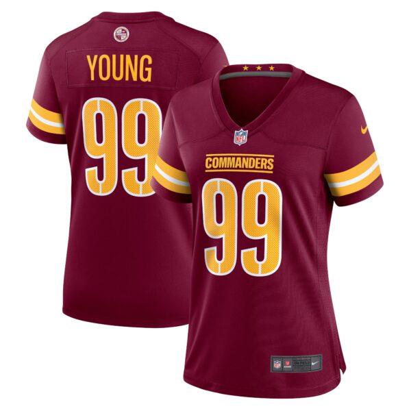 Chase Young Washington Commanders Nike Women’s Player Jersey – Burgundy