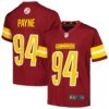 Daron Payne Washington Commanders Nike Youth Game Jersey – Burgundy