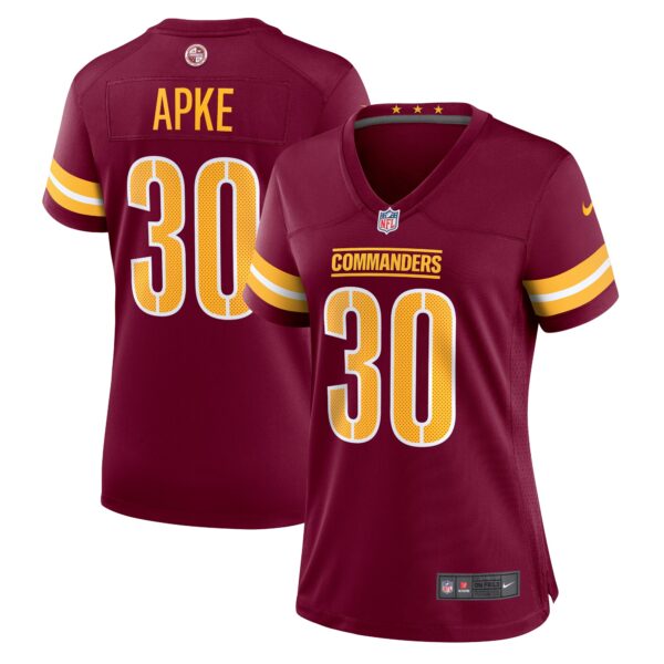Troy Apke Washington Commanders Nike Women’s Game Jersey – Burgundy