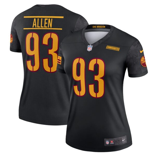 Jonathan Allen Washington Commanders Nike Women’s Alternate Legend Jersey – Black