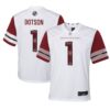 Jahan Dotson Washington Commanders Nike Youth Game Jersey – White