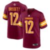Jacoby Brissett Washington Commanders Nike Game Player Jersey – Burgundy