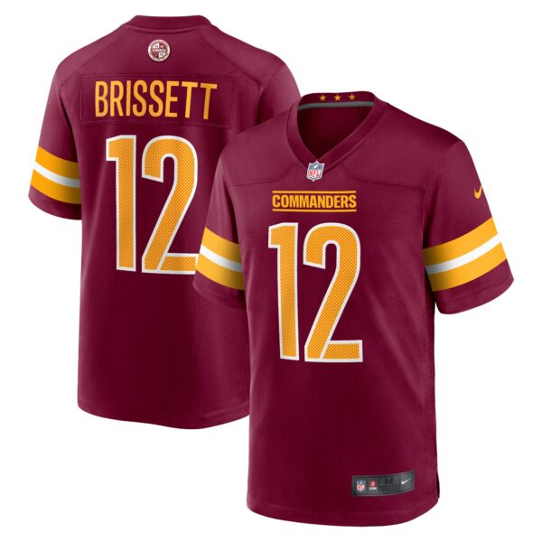 Jacoby Brissett Washington Commanders Nike Game Player Jersey – Burgundy