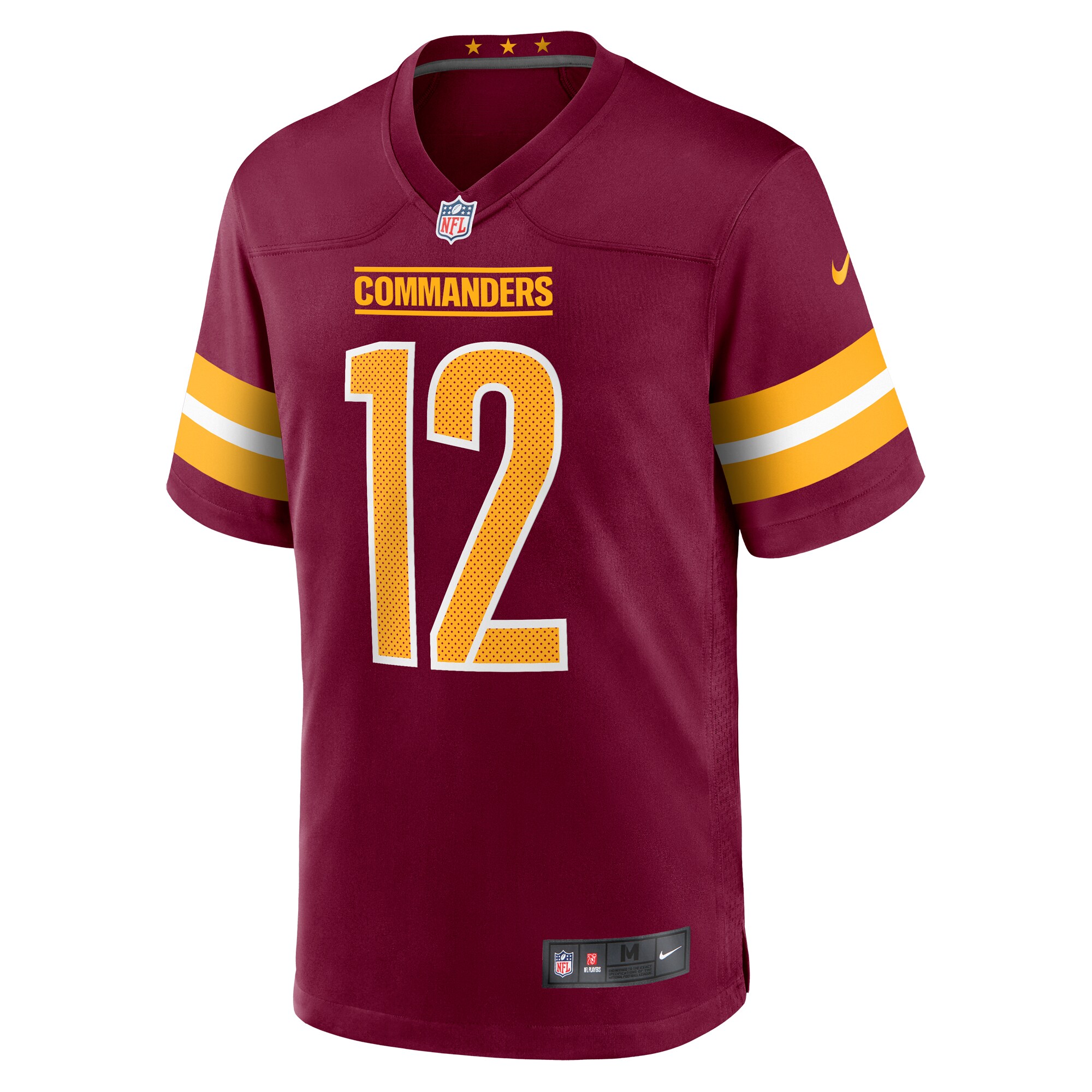 Jacoby Brissett Washington Commanders Nike Game Player Jersey – Burgundy - Image 2