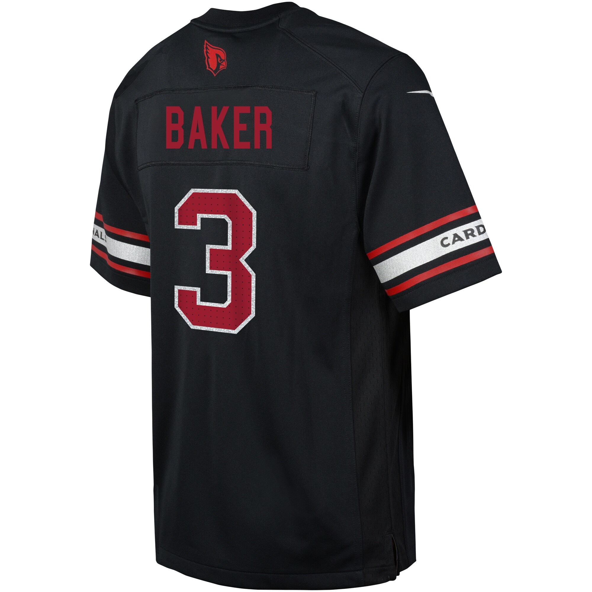 Budda Baker Arizona Cardinals Nike Youth Game Jersey – Black - Image 2