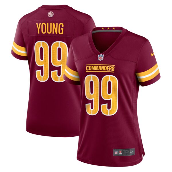 Chase Young Washington Commanders Nike Women’s Player Jersey – Burgundy