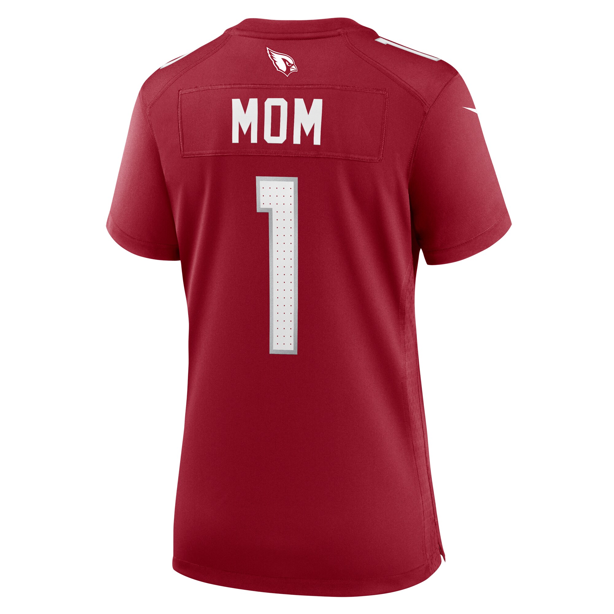 Number 1 Mom Arizona Cardinals Nike Women’s Game Jersey – Cardinal - Image 3
