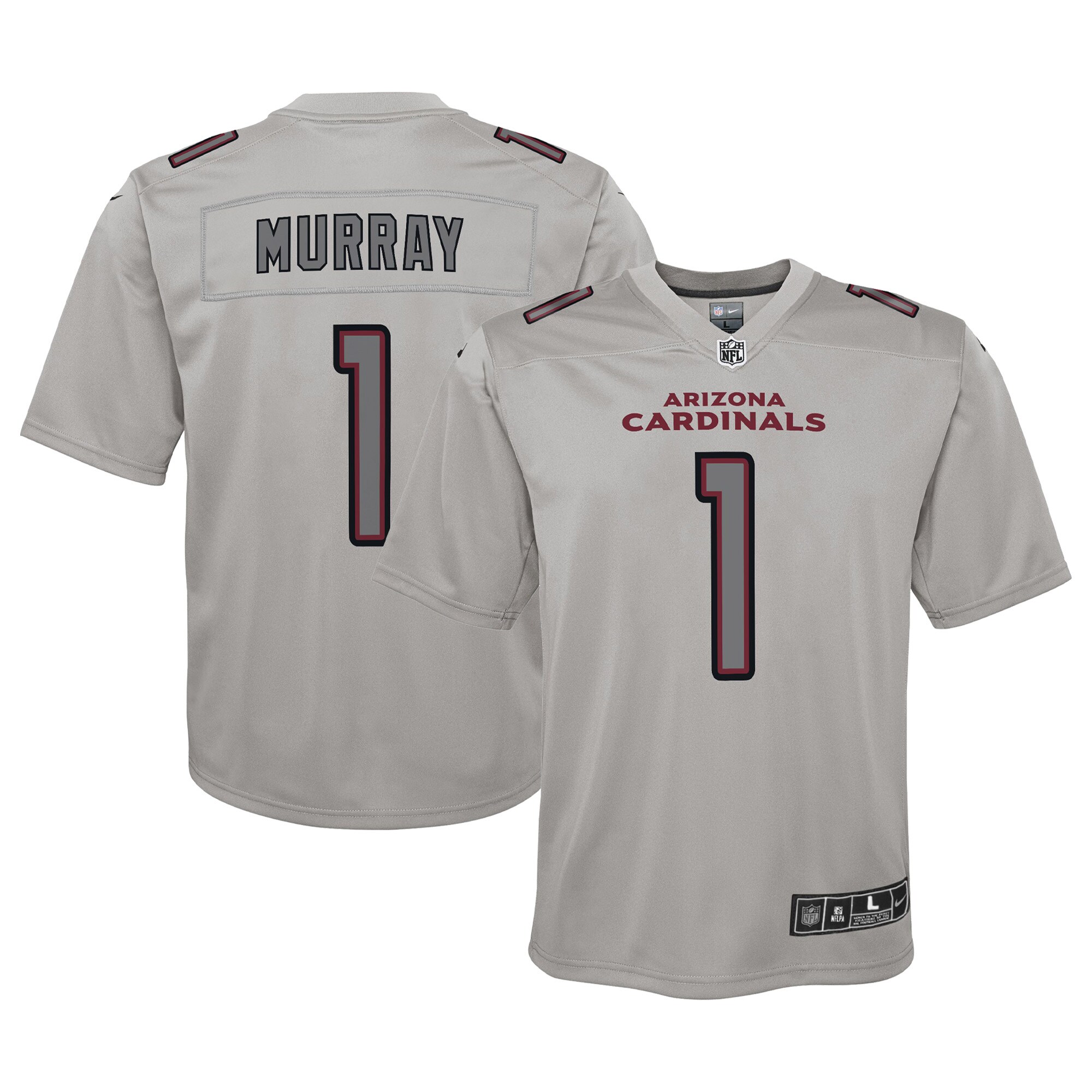 Kyler Murray Arizona Cardinals Nike Youth Atmosphere Game Jersey – Gray