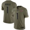 Kyler Murray Arizona Cardinals Nike 2022 Salute To Service Limited Jersey – Olive